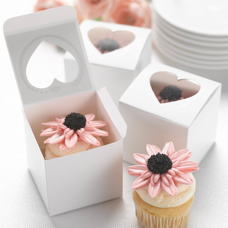 Custom Cupcake Box Design with Handle Clear Window Food Paper Box Cake  Packaging Cake Box - China Paper Box with PVC Window, Paper Box |  Made-in-China.com