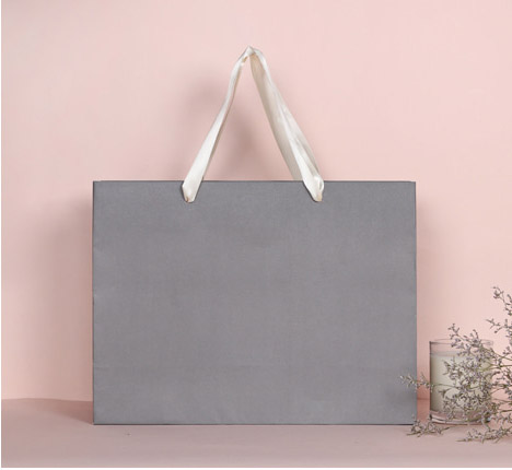 Gray shopping bags,printed shopping bag,custom shopping bag