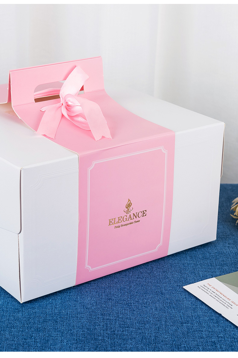 Beatiful cake box, cake box with handle | Cake box, bakery box and more