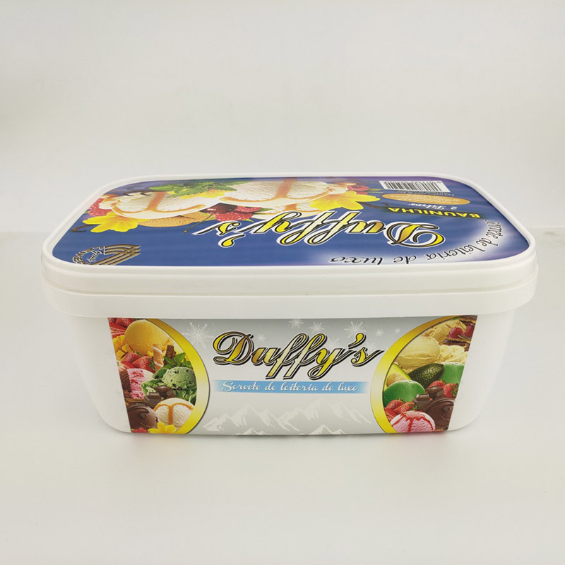 IML Plastic Ice Cream Container/Bucket/Box/Tub/Cup Packaging