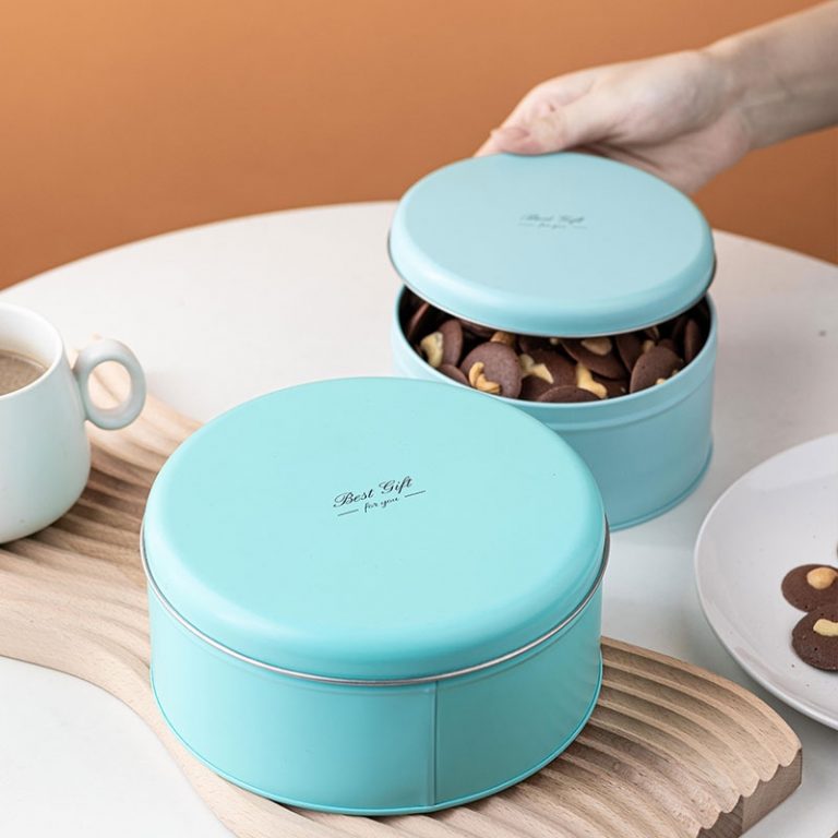 round tin,round tin box,custom tin box,custom tin Cake box supplier