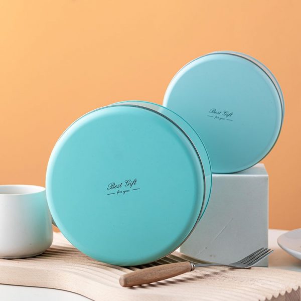 round tin,round tin box,custom tin box,custom tin Cake box supplier