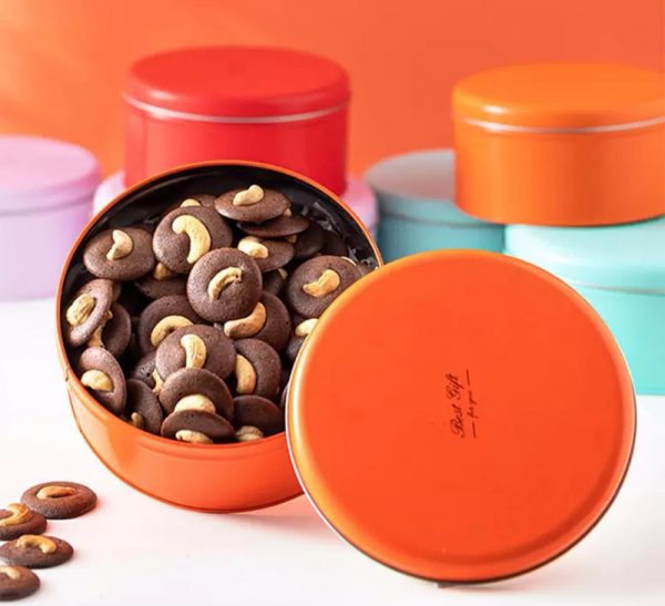 round tin,round tin box,custom tin box,custom tin Cake box supplier